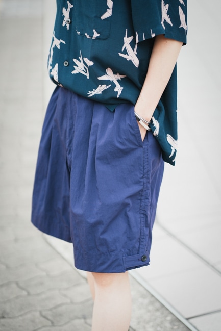 BRU NA BOINNE/ブルーナボイン Gyomo Shorts [パープル]