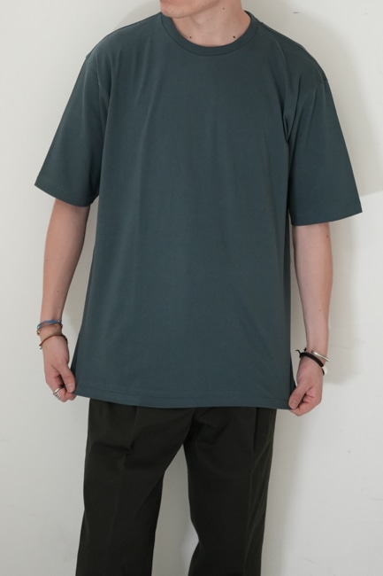 Men ROYAL ORGANIC COTTON T-SHIRT - BATONER｜ONLINE STORE