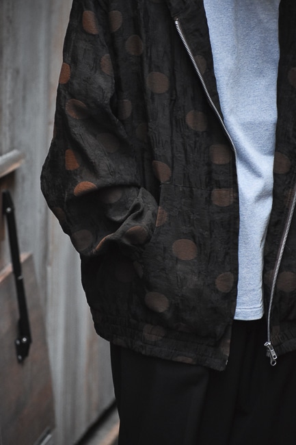 【Needles】Zipped Work Hoody Polka Dots パーカ すぐ届く Needles】Zipped Work Hoody Polka Dots パーカ すぐ届く