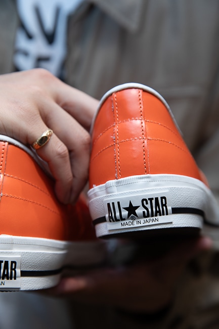 CONVERSE オールスターJ time lineVTG オレンジ 26.5 CONVERSE 