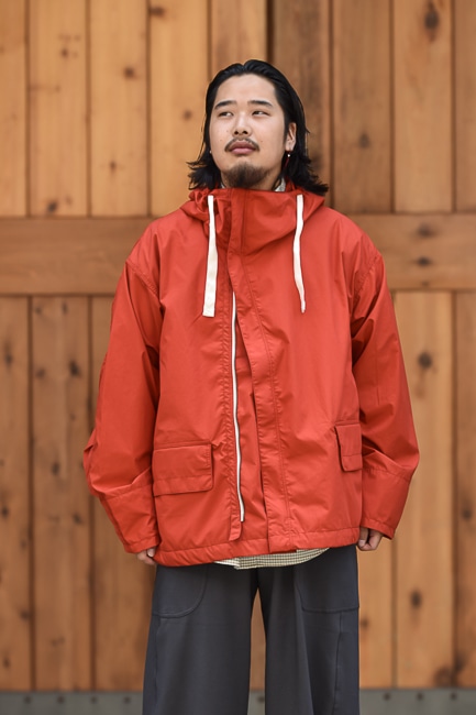 ジャケット・アウター nanamica 22ss Hooded Jacket Red SUAS235 nanamica 25AW STYLING vol.1
