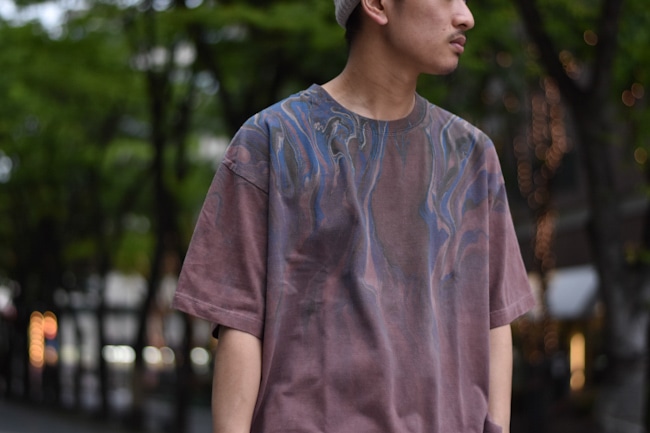 seven by seven / セブンバイセブン Pigment Dyed Tee 