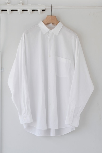 20ss COMOLIシャツWHITE サイズ0