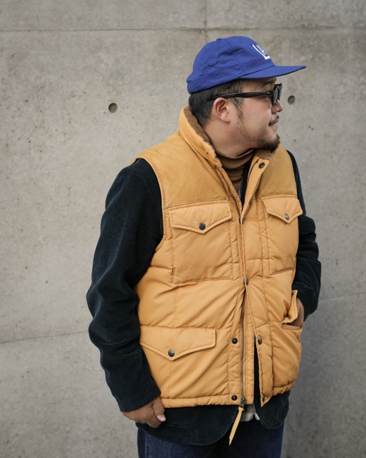 RRL ダブルアールエル Puffer Jacket イエロー Double RL