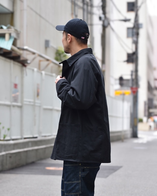 SASSAFRAS/ササフラス Pruner Coat - Oxford [Black]