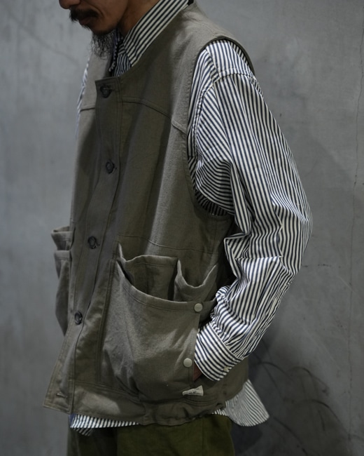 SASSAFRAS/ササフラス Overgrown Hiker Vest SASSAFRAS/ササフラス Overgrown Hiker Vest