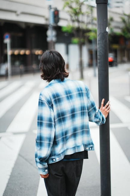 Somom&co. ハンティングチェックジャケット SEVEN BY SEVEN /セブンバイセブン91-B Type Check Jacket