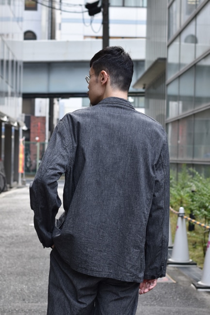 BONCOURA ボンクラ ユーロワーク ジャケット 定価63800円 BONCOURA/ボンクラ ユーロワークジャケット/ペグトップパンツ