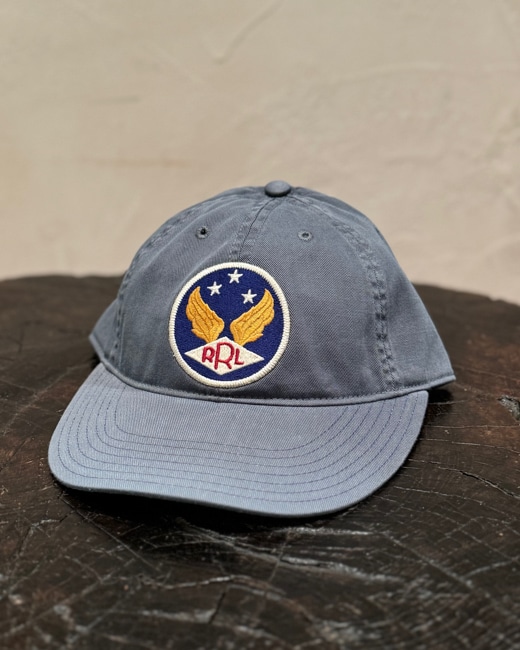 Double RL『RRL RANCH LOGO TWILL BALL CAP』(BLACK) – Reggieshop