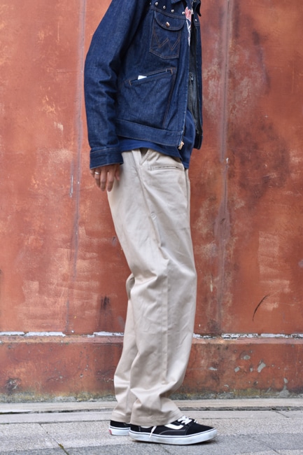 SASSAFRAS/ササフラス Wheel Barrow Pants - 41 Khaki 20240924