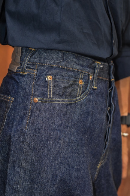 evan kinori×orSlow Wide Leg Jean One Wash Denim 20240926 evan kinori×orSlow Wide Leg Jean One Wash Denim 20240926