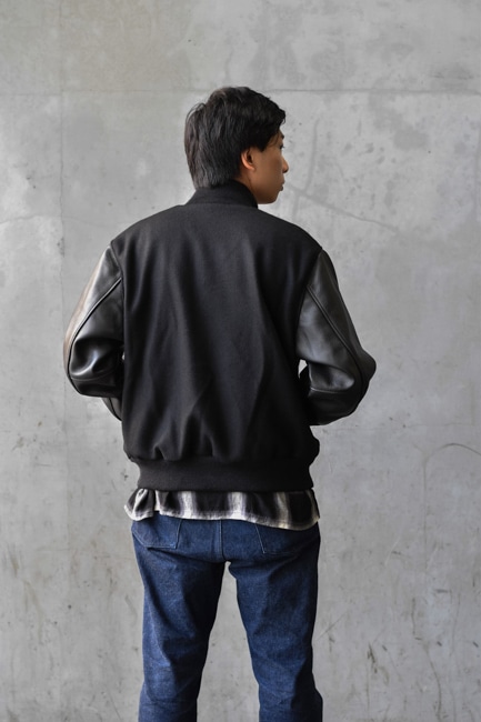 SETTLEMIRE'S/セトルマイヤーズ LOFTMAN別注 Versity Jacekt Soft Leather Sleeve 20241211