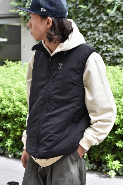 South2 West8 / サウスツーウエストエイト Insulator Vest - Peach Skin 20241029