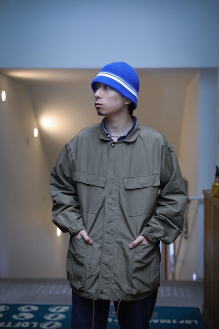 SASSAFRAS/ササフラス Digs Crew Protective Jacket - 60/40 [Olive] 20241103