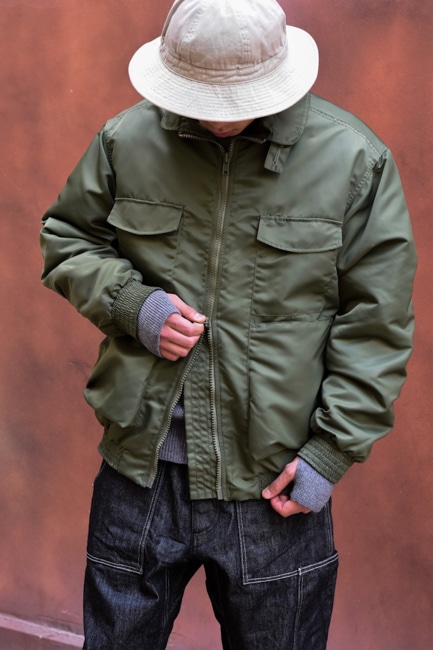 SASSAFRAS/ササフラス D/C Armor Jacket Heavy - Recycle Nyron Twill 20241114