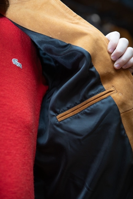 SEVEN BY SEVEN/セブンバイセブン Suede Leather Riders Jacket