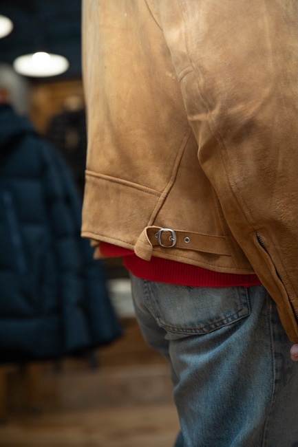 SEVEN BY SEVEN/セブンバイセブン Suede Leather Riders Jacket