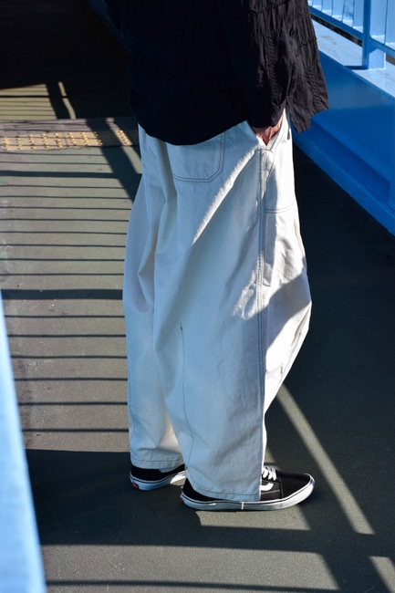 is-ness/イズネス Balloon Pant [Denim/Baker] 20250115