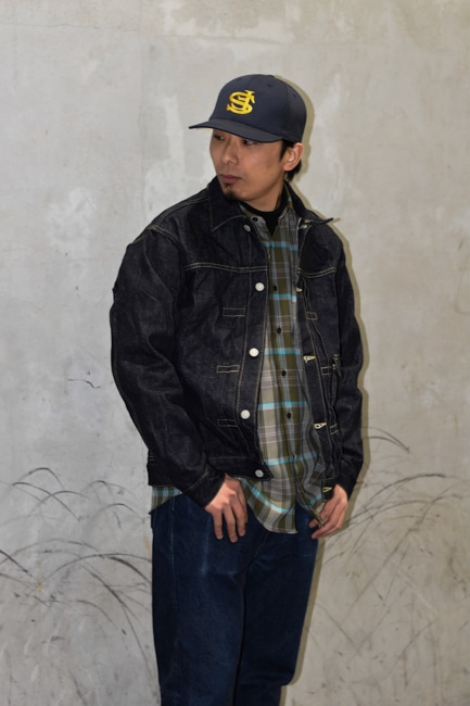 SASSAFRAS/ササフラス Gardener Jacket - 14oz Denim 20250119