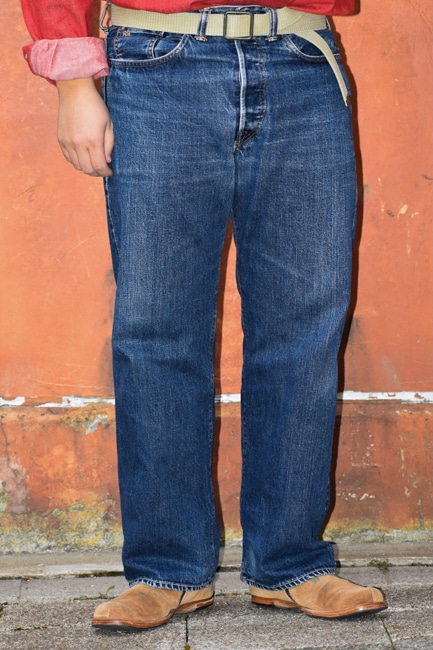 【RRL】VINTAGE 5POCKET DENIM ダブルアールエル USA製 RRL vintage 5-pocket denim デニムDoubleRL
