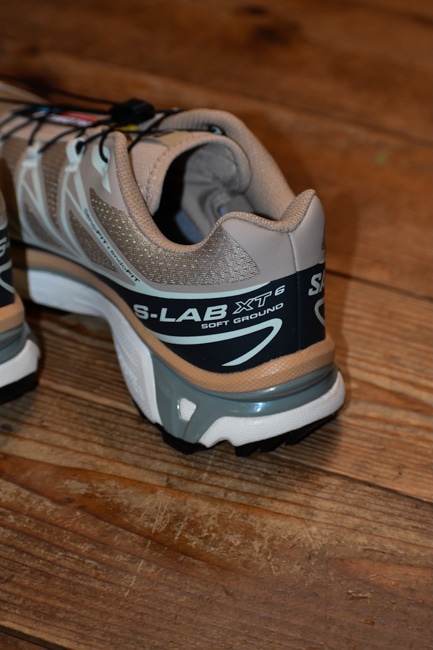 SALOMON XT-6 Oxford Tan/Carbon/Clearly Aqua 国内発送 Salomon Sneaker XT-6 Oxford tan/Carbon/Clearly Aqua - Casual