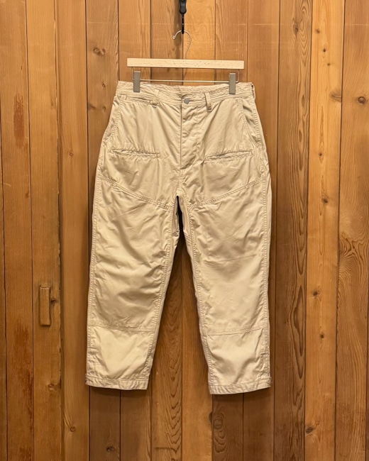 『LEAF WARDEN PANTS 4/5(WEATHER)』(BEIGE) Leaf Warden Pants 4/5 - Weather(L(MEN) Beige/ベージュ