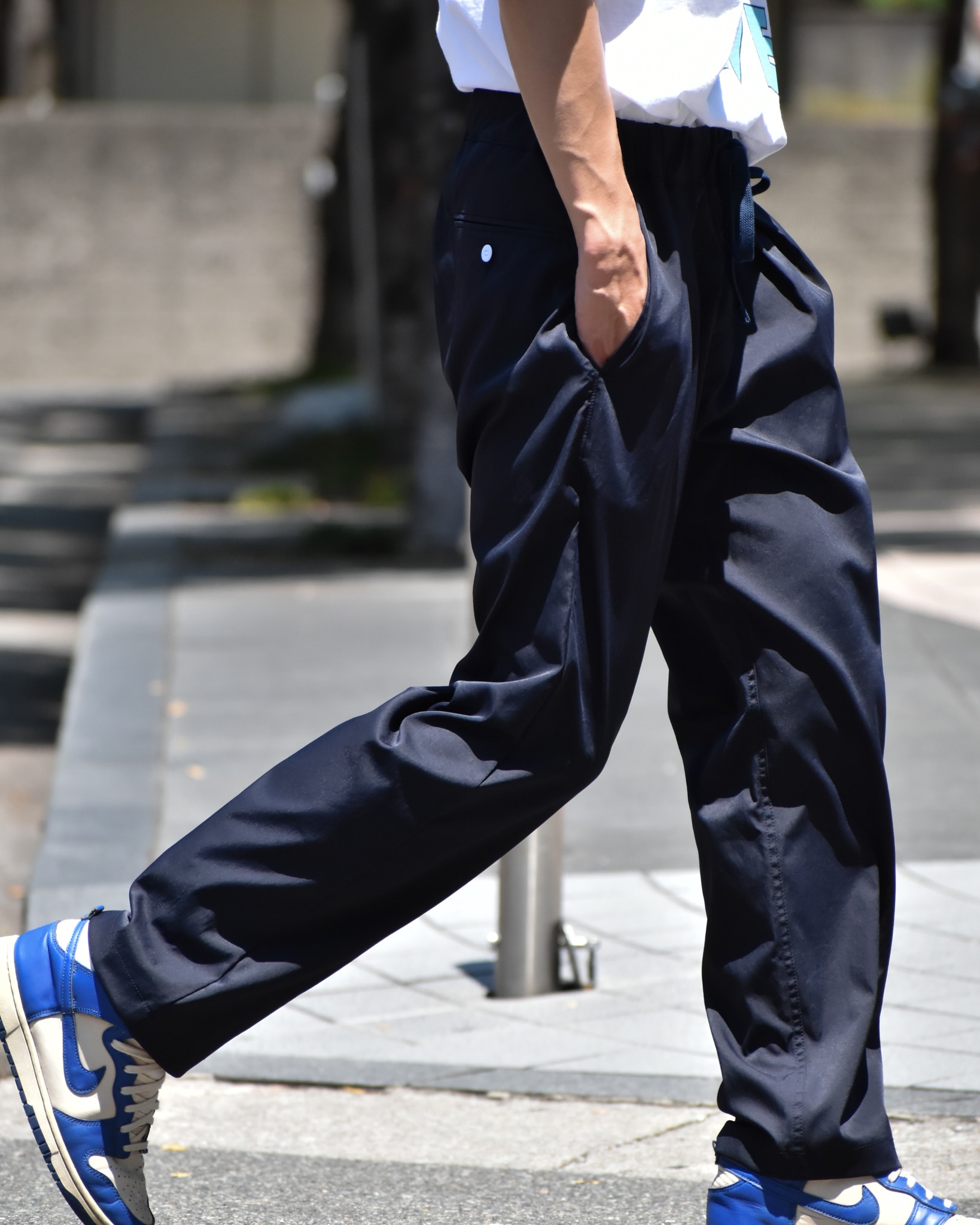 美品　ナルトトランクス　ロンジョン　テーパード　ストレッチチノ　Sサイズ LONG JOHN TAPERED STRETCH DENIM – NALUTO TRUNKS & CO.