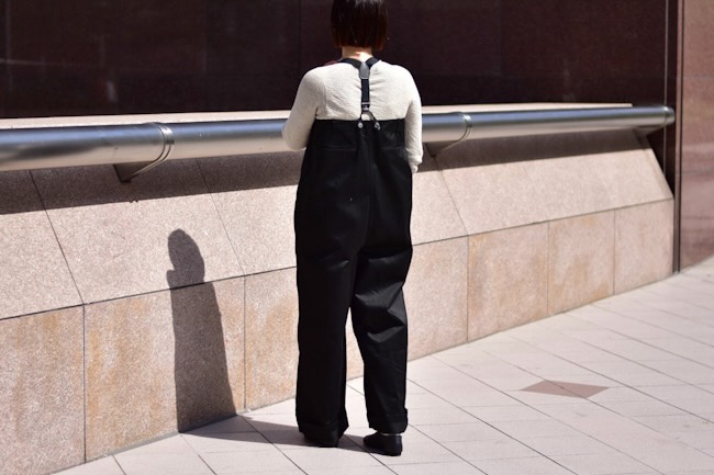 RHODOLIRION/ロドリリオン Army Chinos Suspenders Pant [Black]