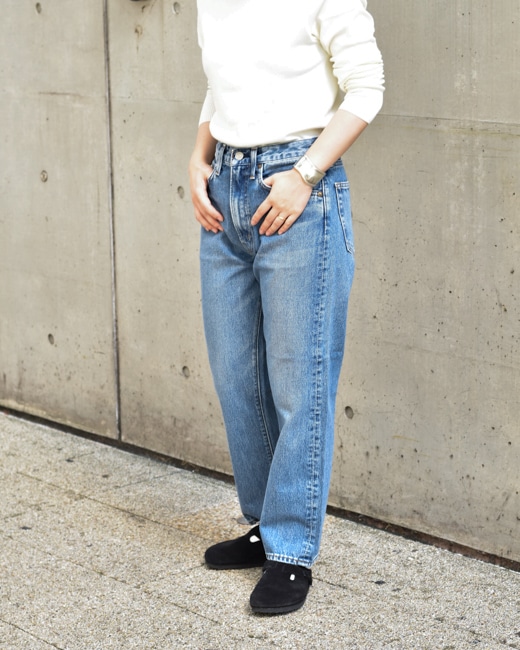 未使用！ orSlow SHORT LENGTH 105 90'S DENIM orSlow | SHORT LENGTH 105 90'S DENIM USED WOMEN