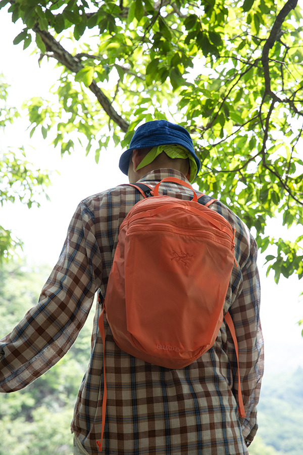 Heliad 15 Backpack 着用