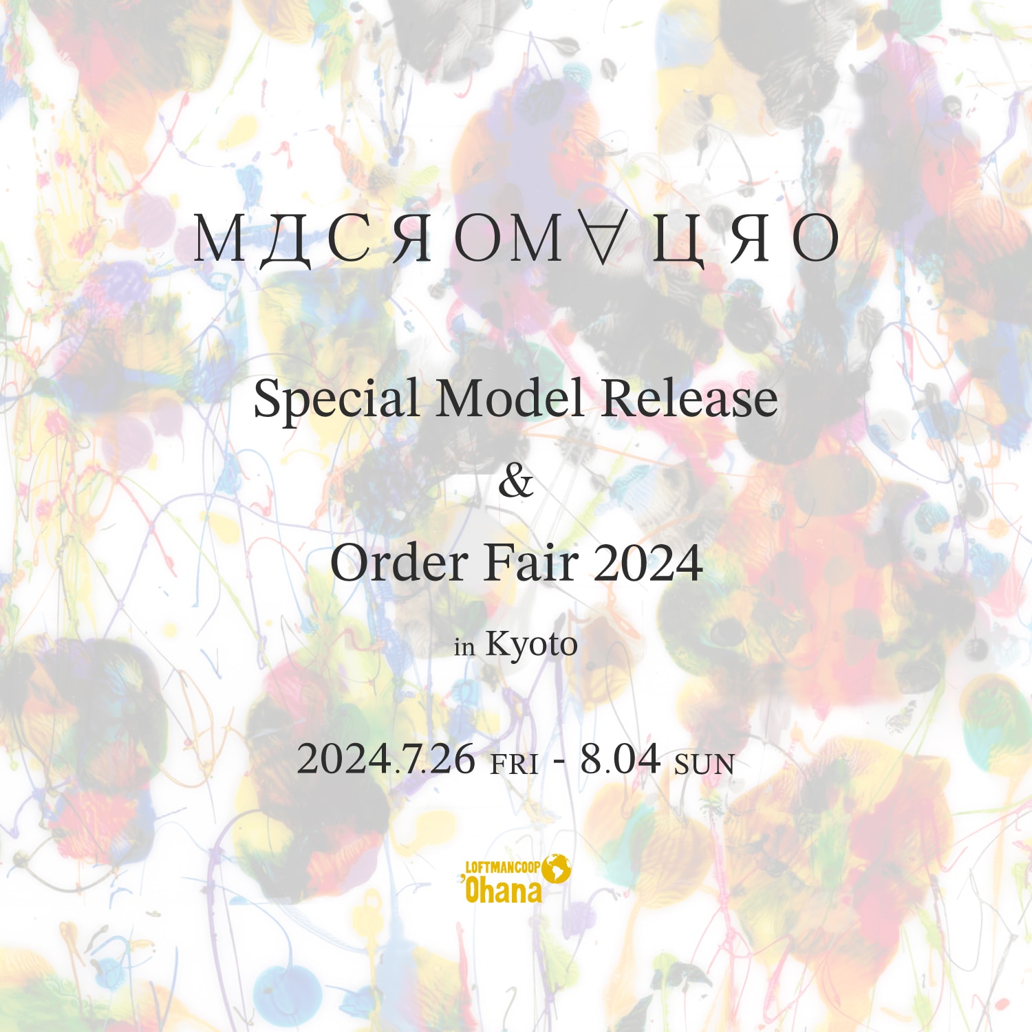 macromauro Special Model Release & ORDER FAIR 2024