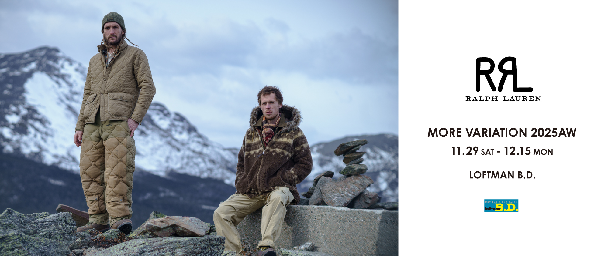 RRL MORE VARIATION 2025AW