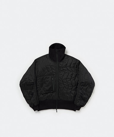 W's Tech Army Quilting High Neck Jacket